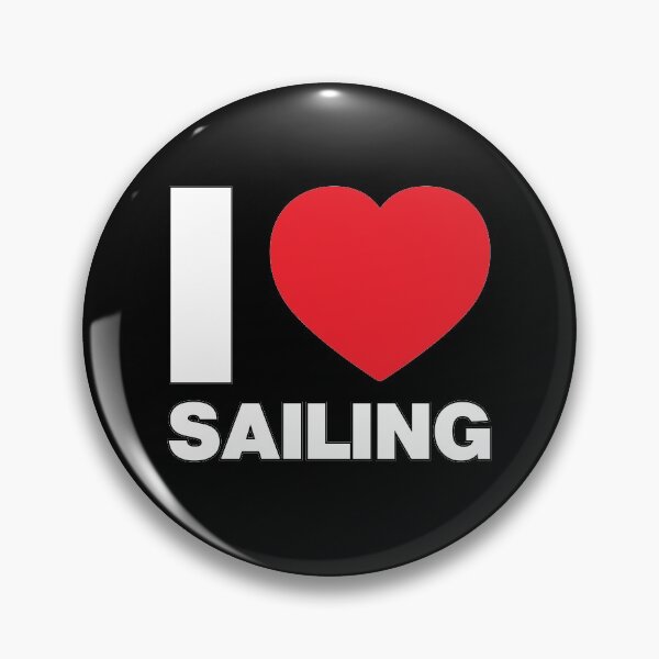 Item preview, I love Sailing Red Heart designed and sold by Thestarrysky.