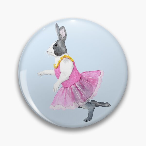 Item preview, Ballet Dancing Rabbit designed and sold by AuntieBetty.