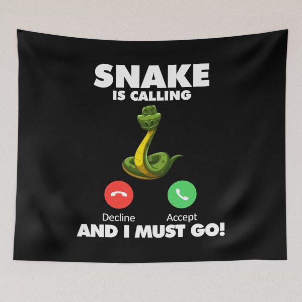 Item preview, My Snake is Calling and I Must Go Animals Lover designed and sold by HelloFromAja.