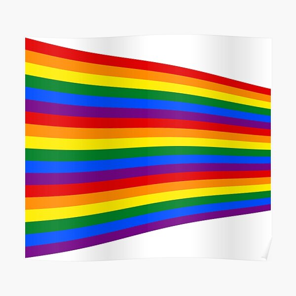 Pride Flag Lgbt Lgbtq Queer Lasoffittadiste Rainbow Poster For Sale