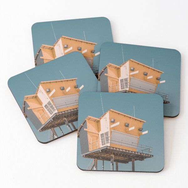 Item preview, Lifeguard Post in Lake Entrance Australia designed and sold by arthatbeat.