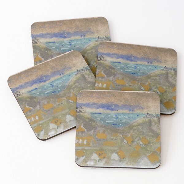Item preview, GOLDEN ROOFS OF ST IVES designed and sold by ANN KELLEY.