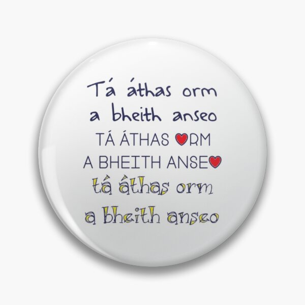 Artikelvorschau, Tá áthas orm a bheith anseo entworfen und verkauft von JockDove.