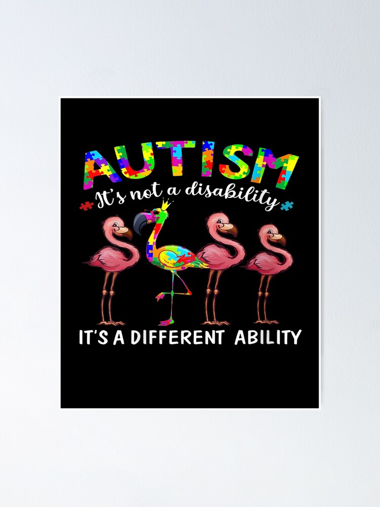 Official atlanta Falcons Autism it's not a disability it's a