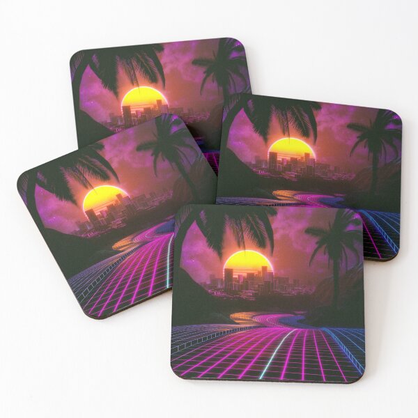 Item preview, Outrun sunset designed and sold by vmoldo.