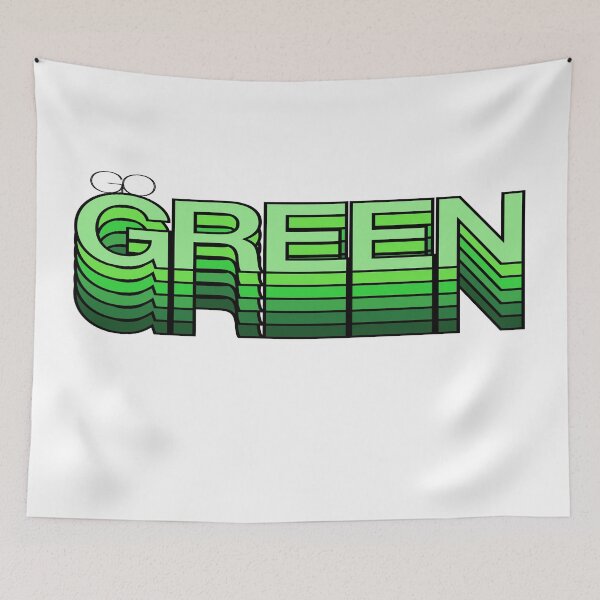 Item preview, Green Retro Aesthetic Modern Reuse and Recycle Eco Friendly designed and sold by Fashionmonger.