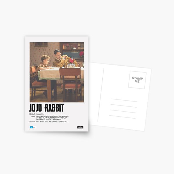 Jojo Rabbit Movie Poster Postcard