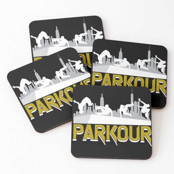 Item preview, PARKOUR FREE RUNNING ACROBATIC STUNTS designed and sold by azamaniacox.