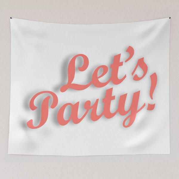 Item preview, Let's Party Girl Party Stickers designed and sold by NikRon.