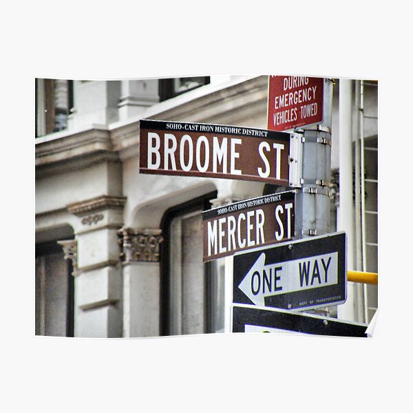 Broome and Mercer Poster