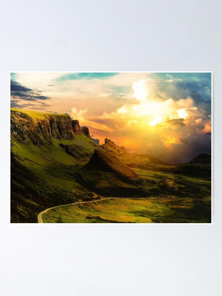 Alternative Ansicht von Highland Fantasy Poster
