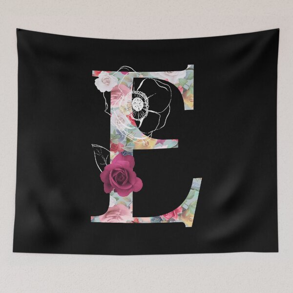Item preview, Flower Alphabet, Letter E designed and sold by Space-Bug.