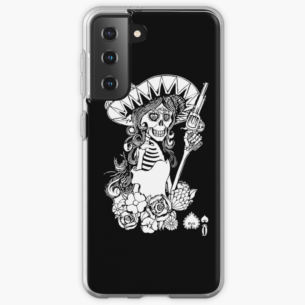 Day of the Dead Queen of Hearts Case & Skin for Samsung Galaxy