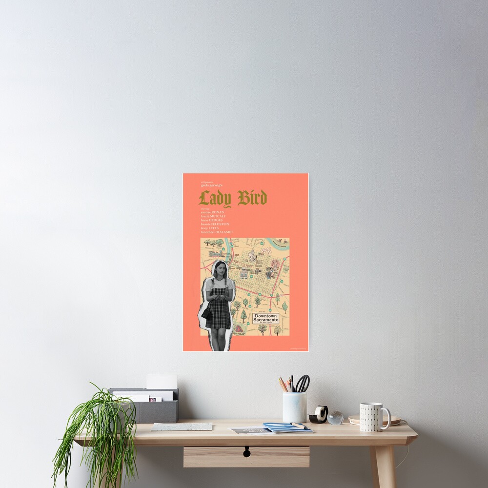 LADY BIRD (2017) Poster
