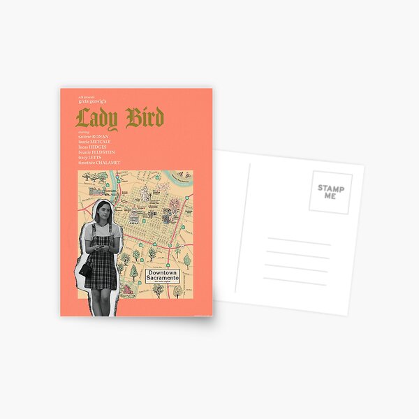 LADY BIRD (2017) Postcard