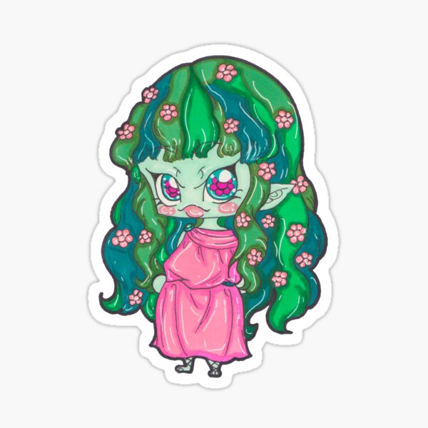 Vista previa del artículo con la obra «My Cute Dryad», diseñado y vendido por Lidia-S-Balado.