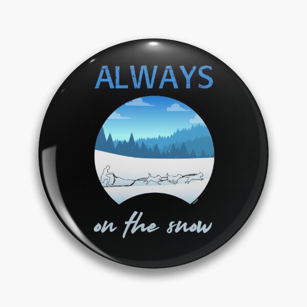 Item preview, Always on the snow - Sled dog designed and sold by sarnia.