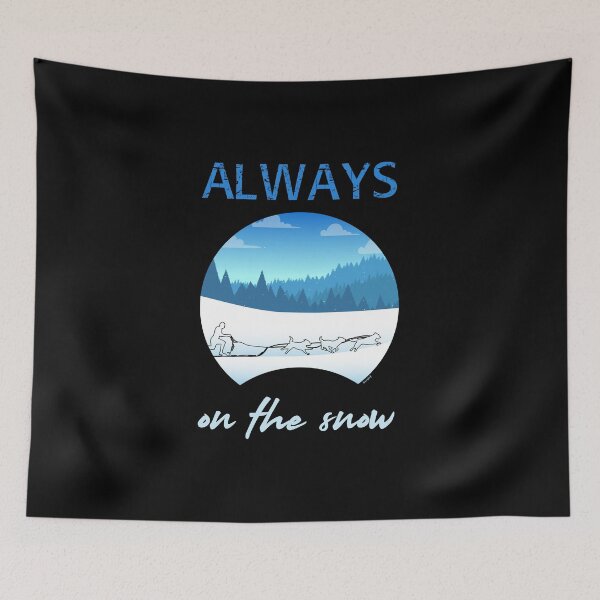 Item preview, Always on the snow - Sled dog designed and sold by sarnia.