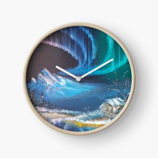 Spiral Aurora Clock