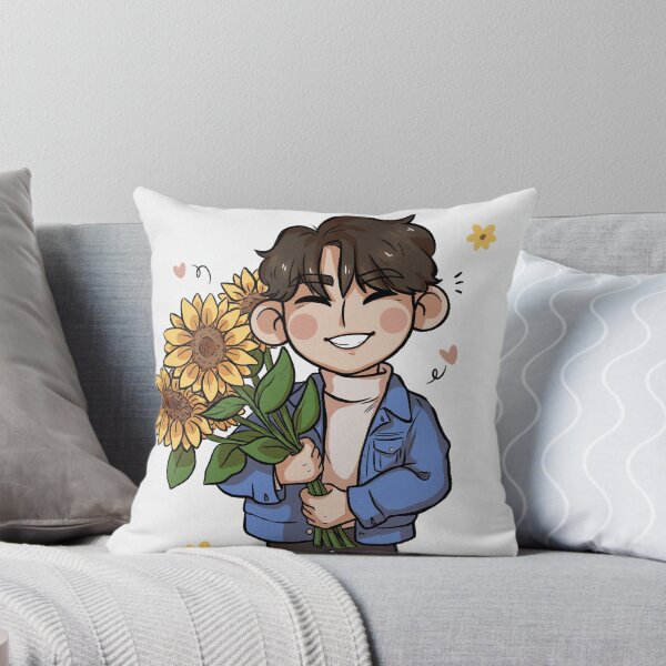 Item preview, Yunho with sunflowers designed and sold by nailurus.