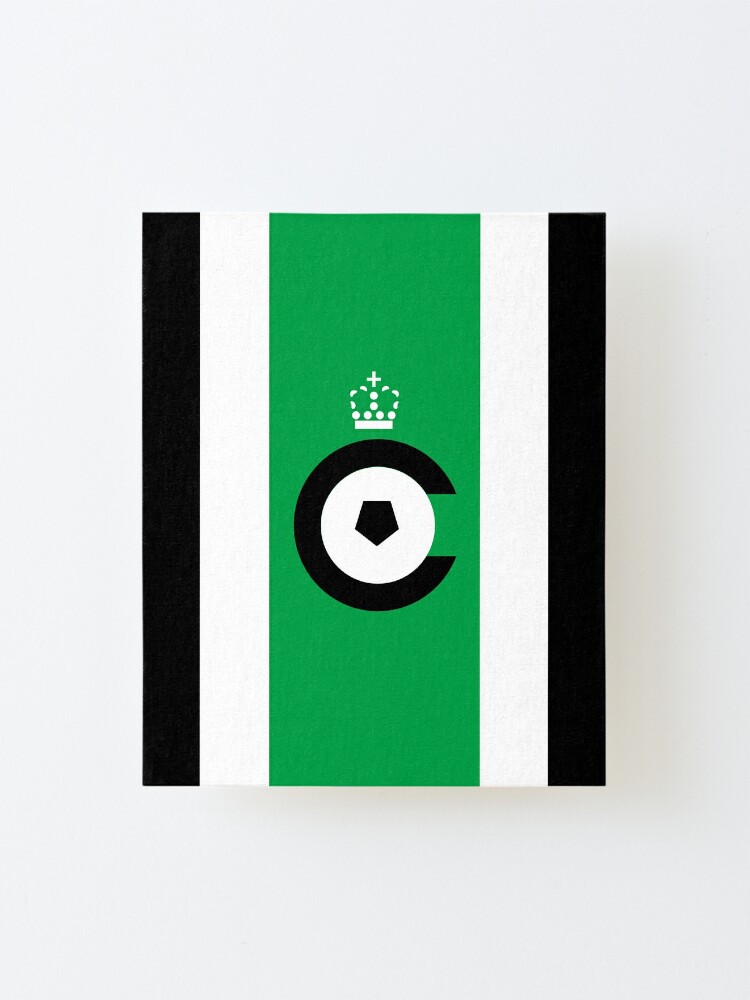 Cercle Brugge Footbal Fans Ultras Hooligans Belgium Mounted Print By Thestarrysky Redbubble