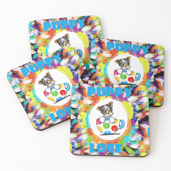 Item preview, ADORABLE,CUTE,LOVABLE,SMALL,YORKIE,PUPPY LOVE designed and sold by Adri Barnard.