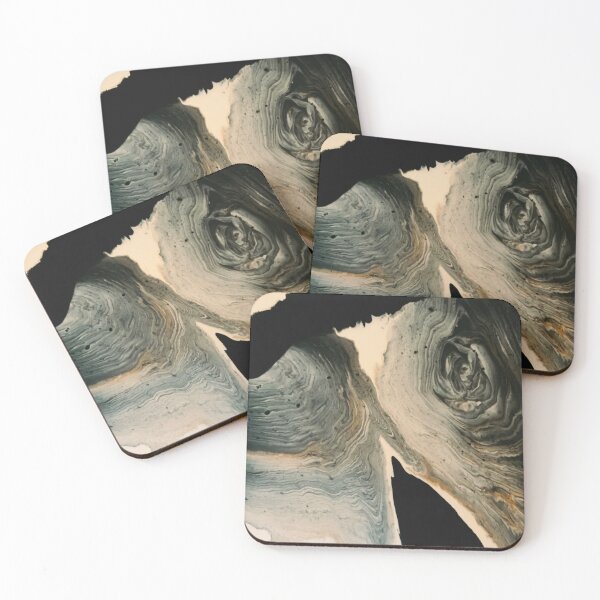 Item preview, Snails 2, acrylic pouring, fluid art designed and sold by Atelier-Hayn.