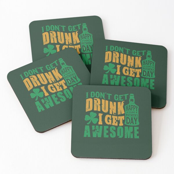 Item preview, I Don't Get Drunk Happy St Patrick's Day designed and sold by tpixx.