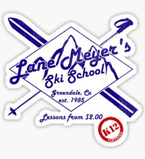 Lane Meyer Ski School Sticker