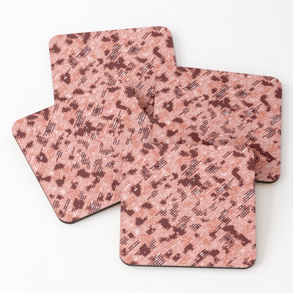 Item preview, Lush Lava Camouflage Dots Sketch Patterns in Red and Orange designed and sold by ShopieHome.