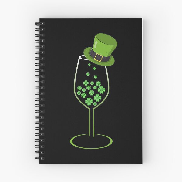 Item preview, Shamrock Wine St Patricks Day Leprechaun designed and sold by 2blackcherries.