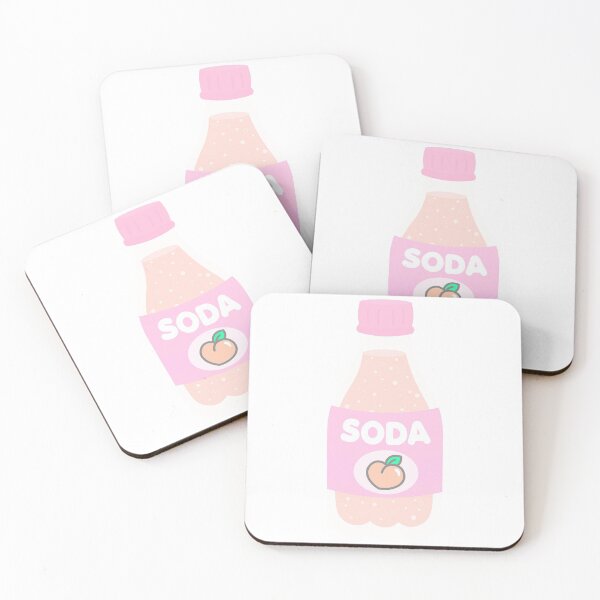 Item preview, Peach Soda bottle designed and sold by IcyBubblegum.