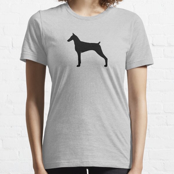 Doberman Pinscher Silhouette(s) Essential T-Shirt