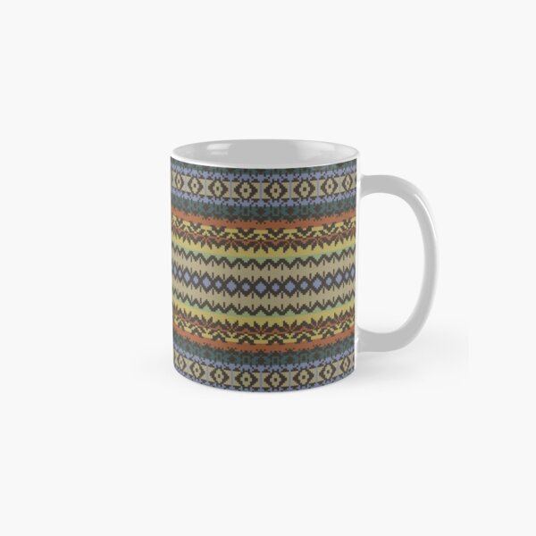 Icelandic wool pattern I Classic Mug