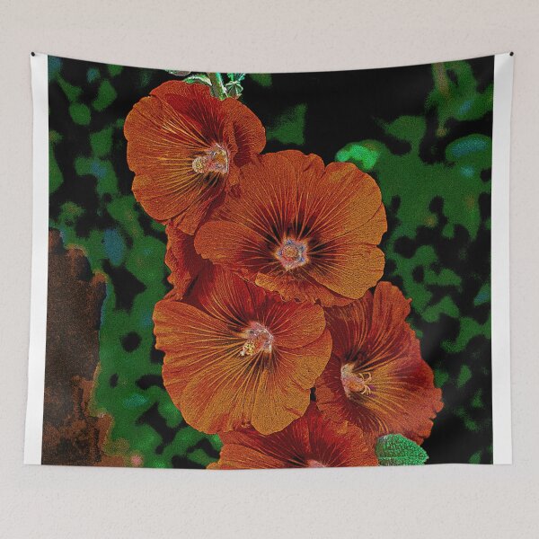 Item preview, Southwest Orange Hollyhock designed and sold by William E Lopez.