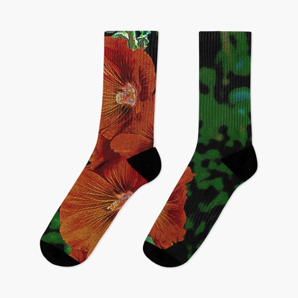 Item preview, Southwest Orange Hollyhock designed and sold by William E Lopez.