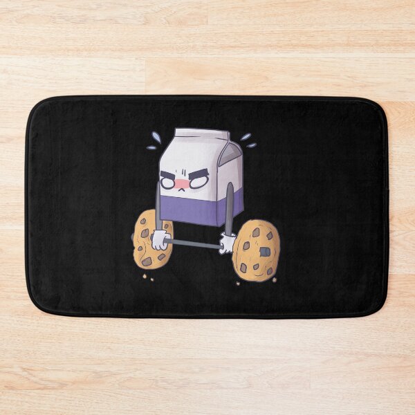Item preview, Milk and Cookies Workout Design, Funny Gym Gift for Weightlifting, Weight Training, Strength Training designed and sold by fatamyfan1.