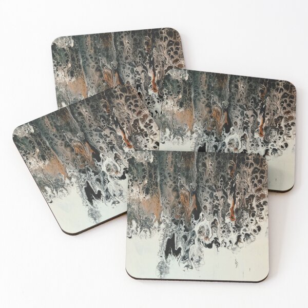 Item preview, Bubbles, acrylic pouring, fluid art designed and sold by Atelier-Hayn.