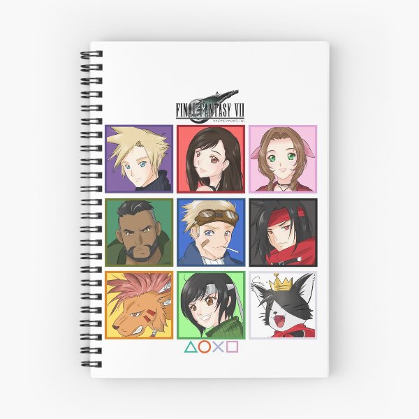 Item preview, Final Fantasy VII cast  designed and sold by CohartProject.
