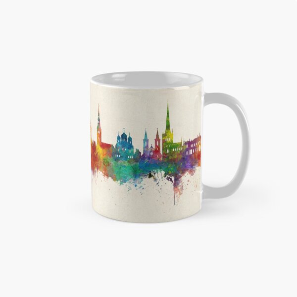 Aperçu de l'œuvre Tallinn Estonia Skyline créée et vendue par ArtPrints.