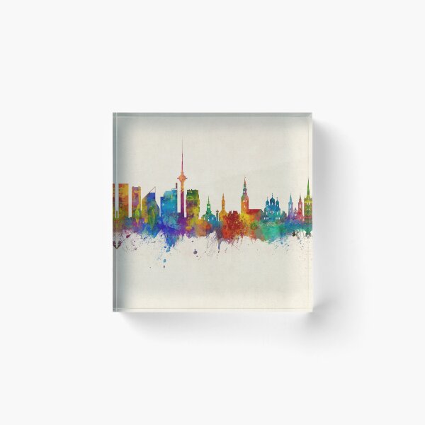 Item preview, Tallinn Estonia Skyline designed and sold by ArtPrints.