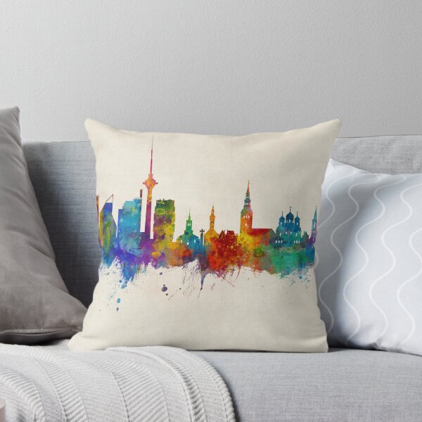 Item preview, Tallinn Estonia Skyline designed and sold by ArtPrints.