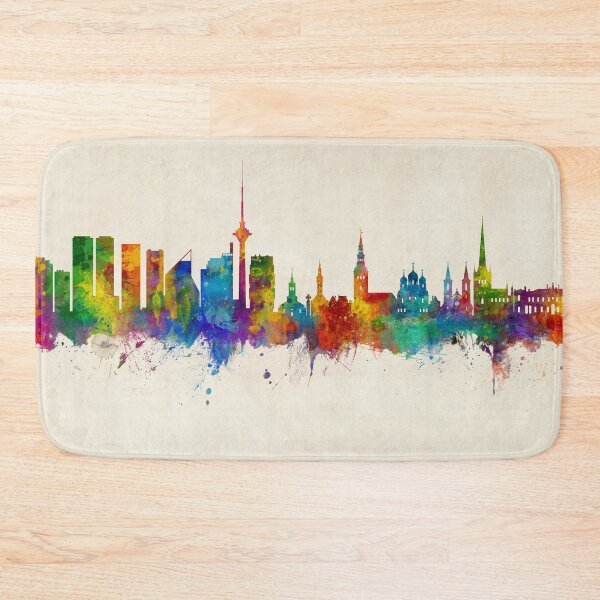 Item preview, Tallinn Estonia Skyline designed and sold by ArtPrints.