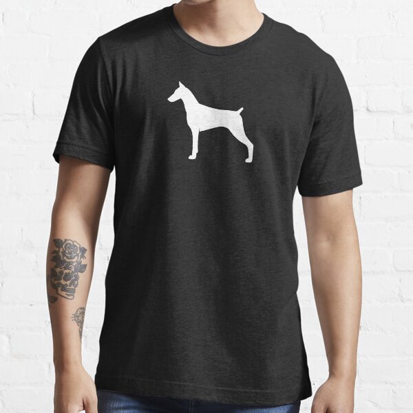 Doberman Pinscher Silhouette(s) Essential T-Shirt