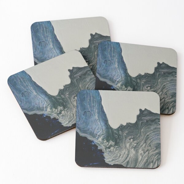 Item preview, Lines, acrylic pouring, fluid technology, fluid art designed and sold by Atelier-Hayn.