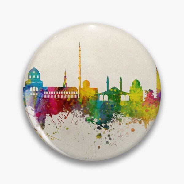 Item preview, Damascus Syria Skyline designed and sold by ArtPrints.