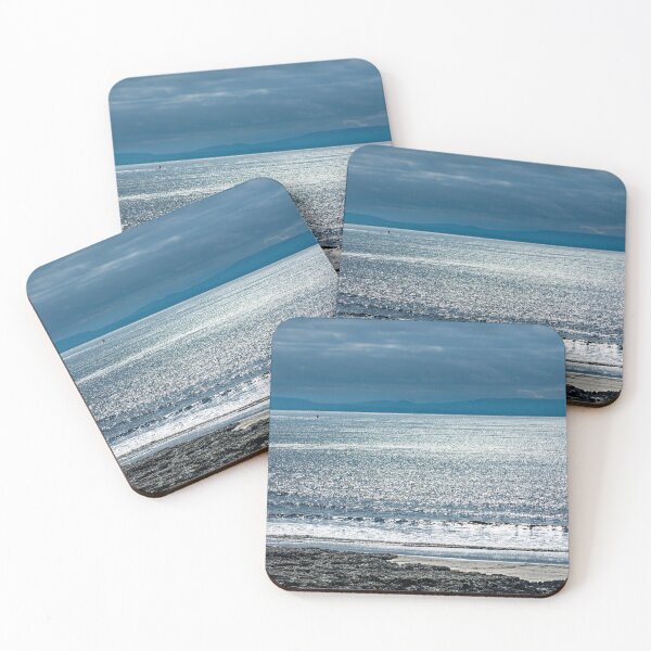 Item preview, The Bristol Channel from Barry Island, glistening in the sun as it manages to peep from the clouds.  designed and sold by Cameranick.