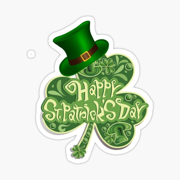 Happy St. Patrick's Day Sticker