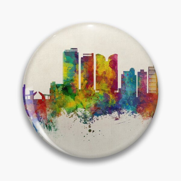Item preview, Fort Lauderdale Florida Skyline designed and sold by ArtPrints.