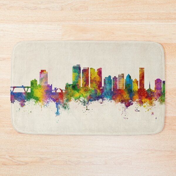 Item preview, Fort Lauderdale Florida Skyline designed and sold by ArtPrints.